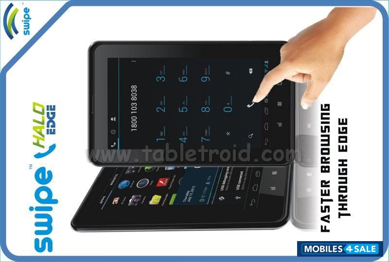 Black Swipe Halo Edge Tab