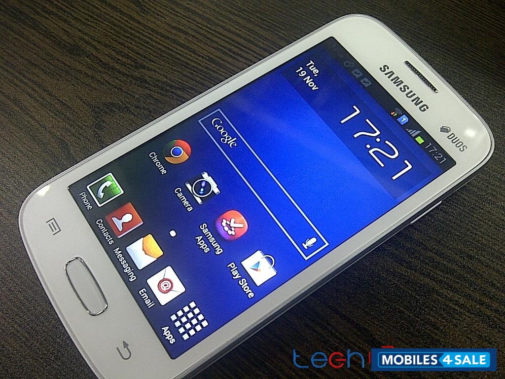 White Samsung Galaxy Star Pro S7260