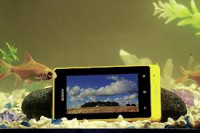 Yellow Sony Xperia go