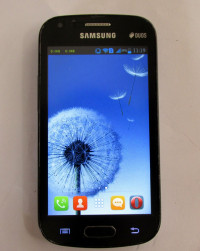 Black Samsung Galaxy S Duos