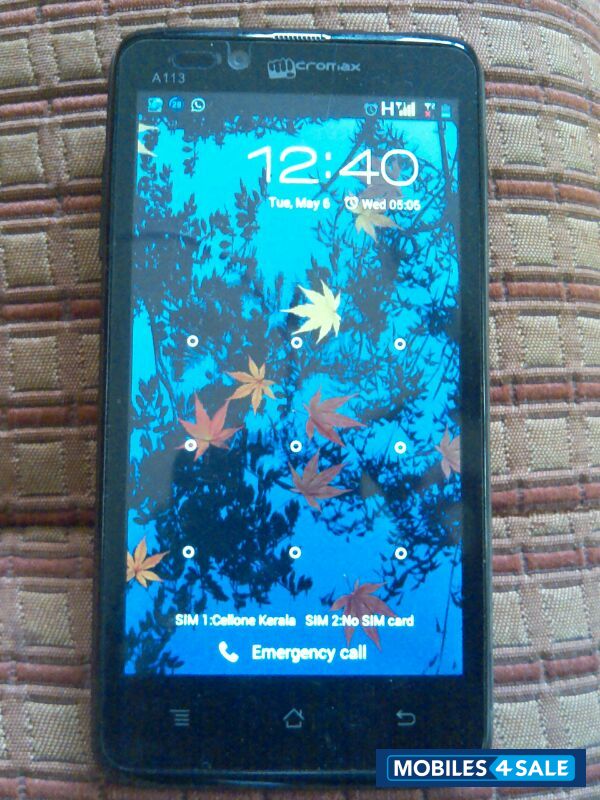 Grey Micromax Canvas Ego A113