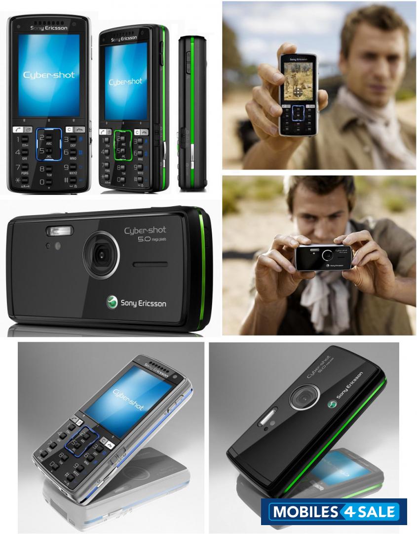 Black Vth Luminous Green.. Sony Ericsson K850
