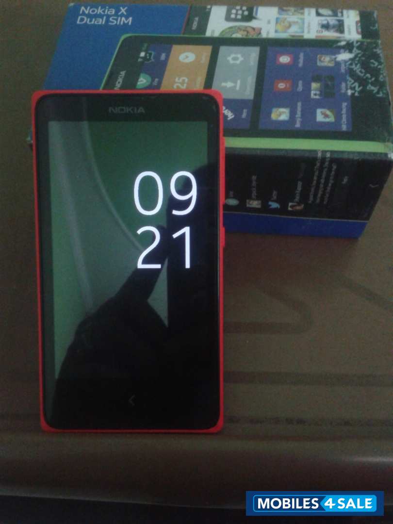 Red Nokia X Dual SIM
