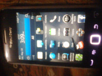 Black BlackBerry Curve 9380