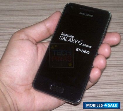 Black Samsung Galaxy S Advance I9070