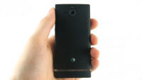 Black Sony Xperia U