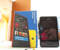 Black Nokia Asha 501