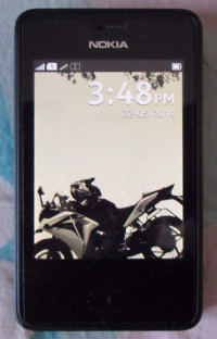 Black Nokia Asha 501