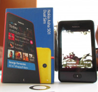 Black Nokia Asha 501