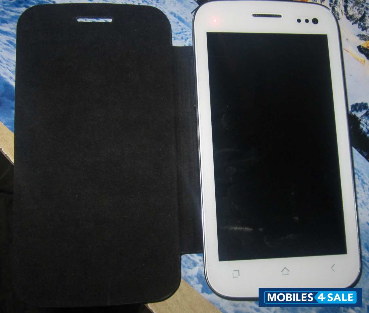 White Micromax Canvas 2 A110