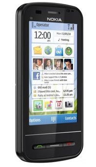 Black Nokia C6