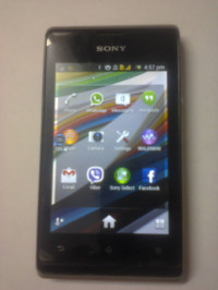 Golden Sony Xperia C