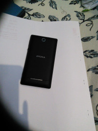 Black Sony Xperia E Dual