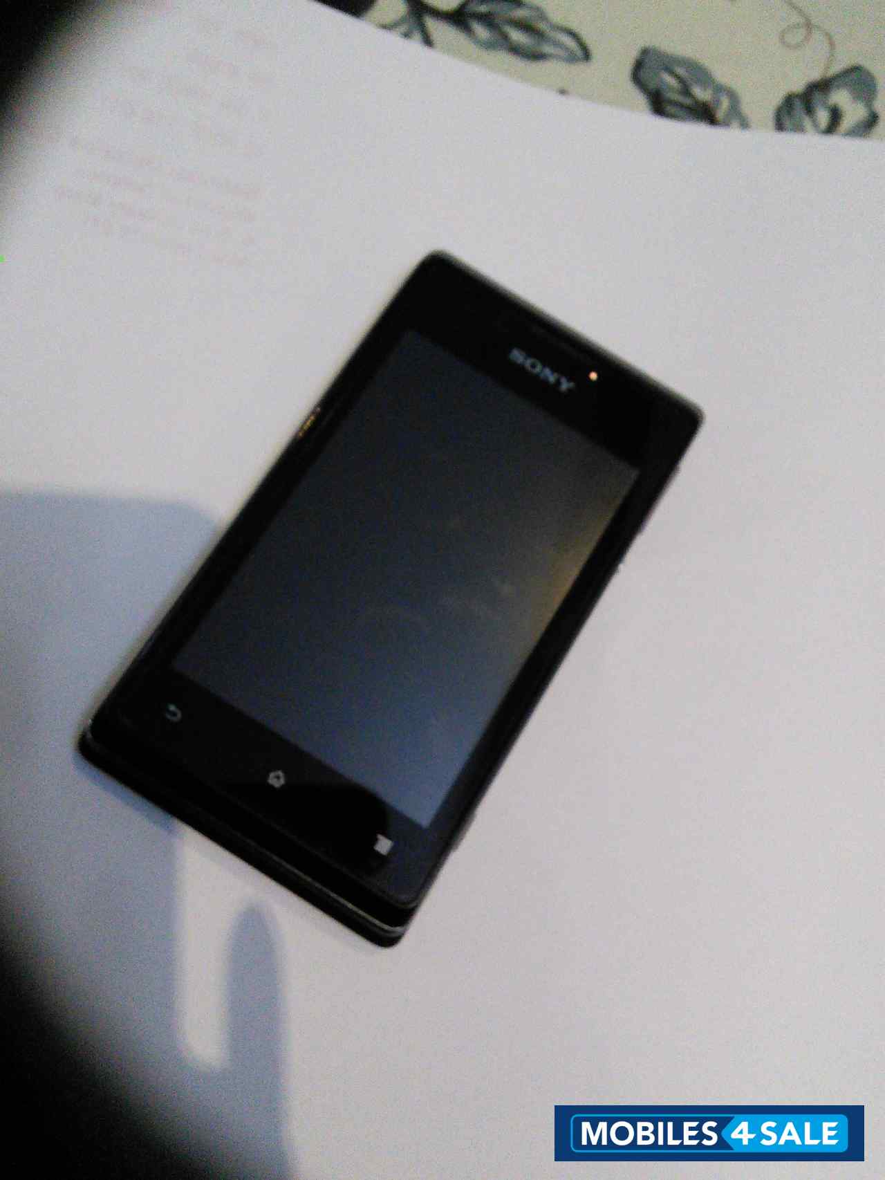Black Sony Xperia E Dual