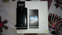 Black Sony Xperia S