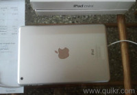 White Apple iPad mini