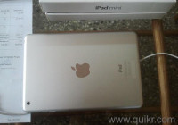 White Apple iPad mini