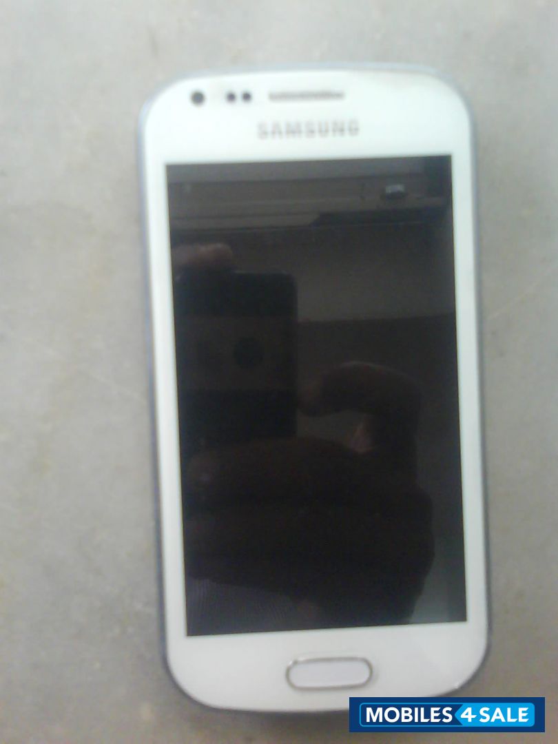 White Samsung Galaxy Trend