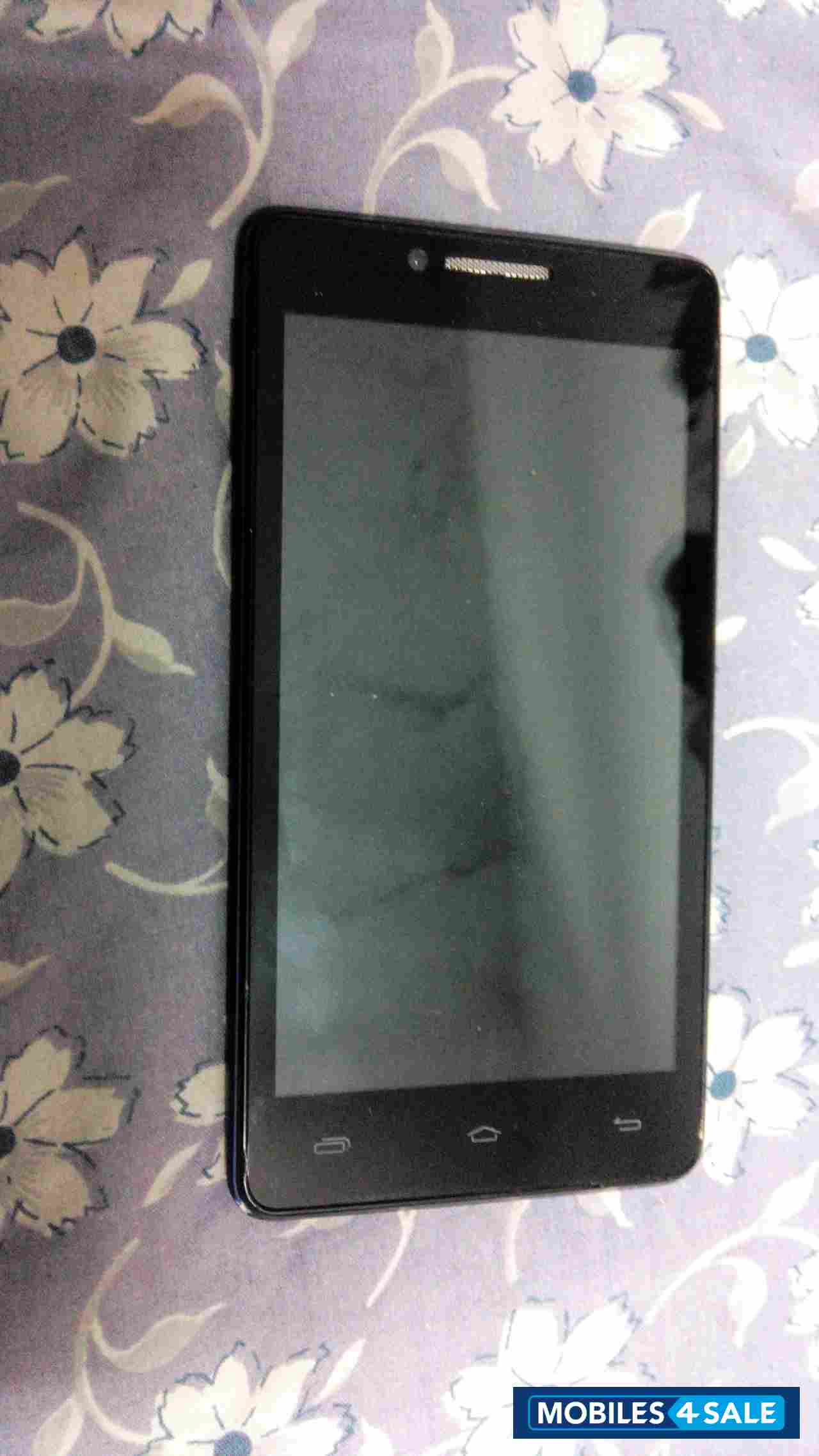 Blue Micromax Canvas Fun A76