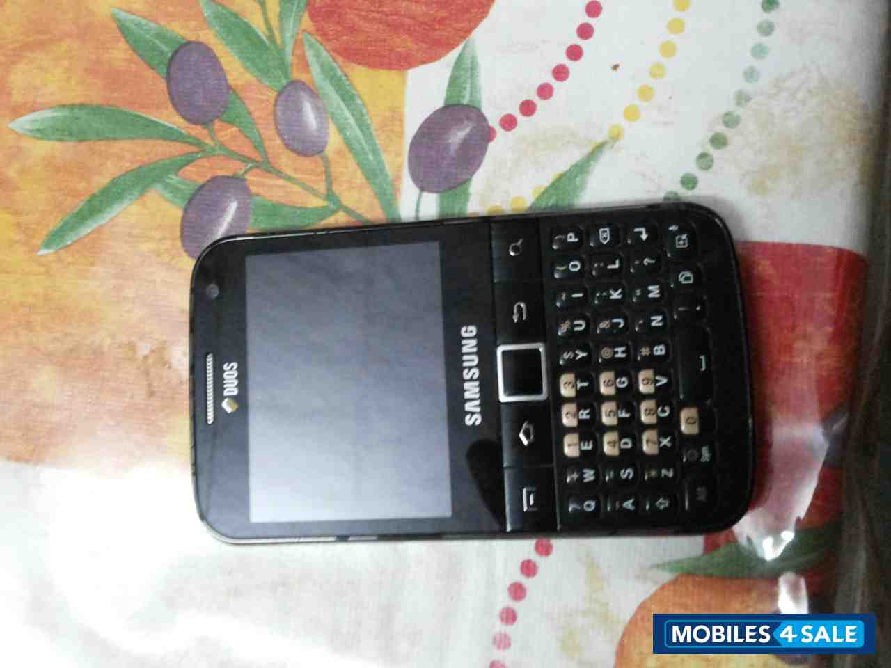 Black Samsung Galaxy Y Pro Duos B5512