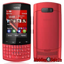 Red Nokia Asha 303