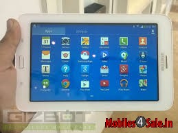 White Samsung Galaxy Tab 3 Neo