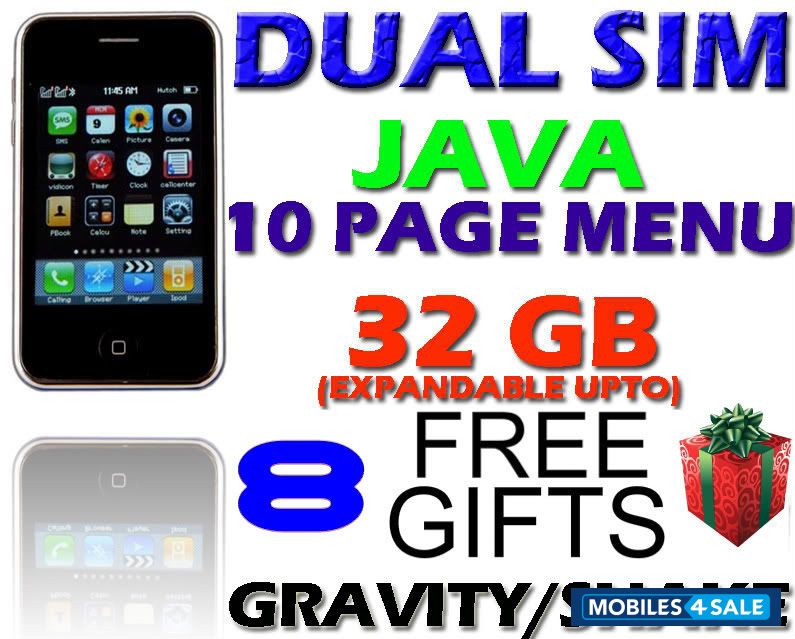 Black & Wight Apple iPhone