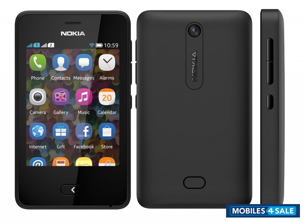 Black Nokia Asha 501