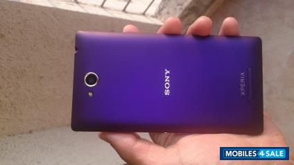 Purple Sony Xperia C