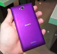 Purple Sony Xperia C