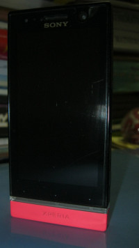 Black Pink Sony Xperia U
