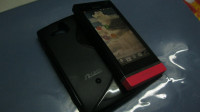 Black Pink Sony Xperia U