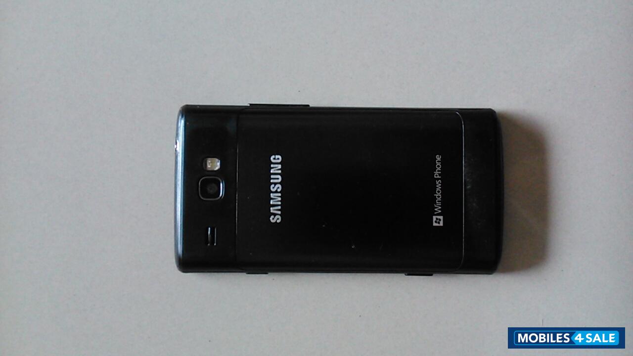 Black Samsung Omnia W