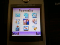 Grey Motorola W-series W215