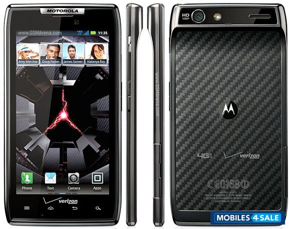 Black Motorola RAZR XT912