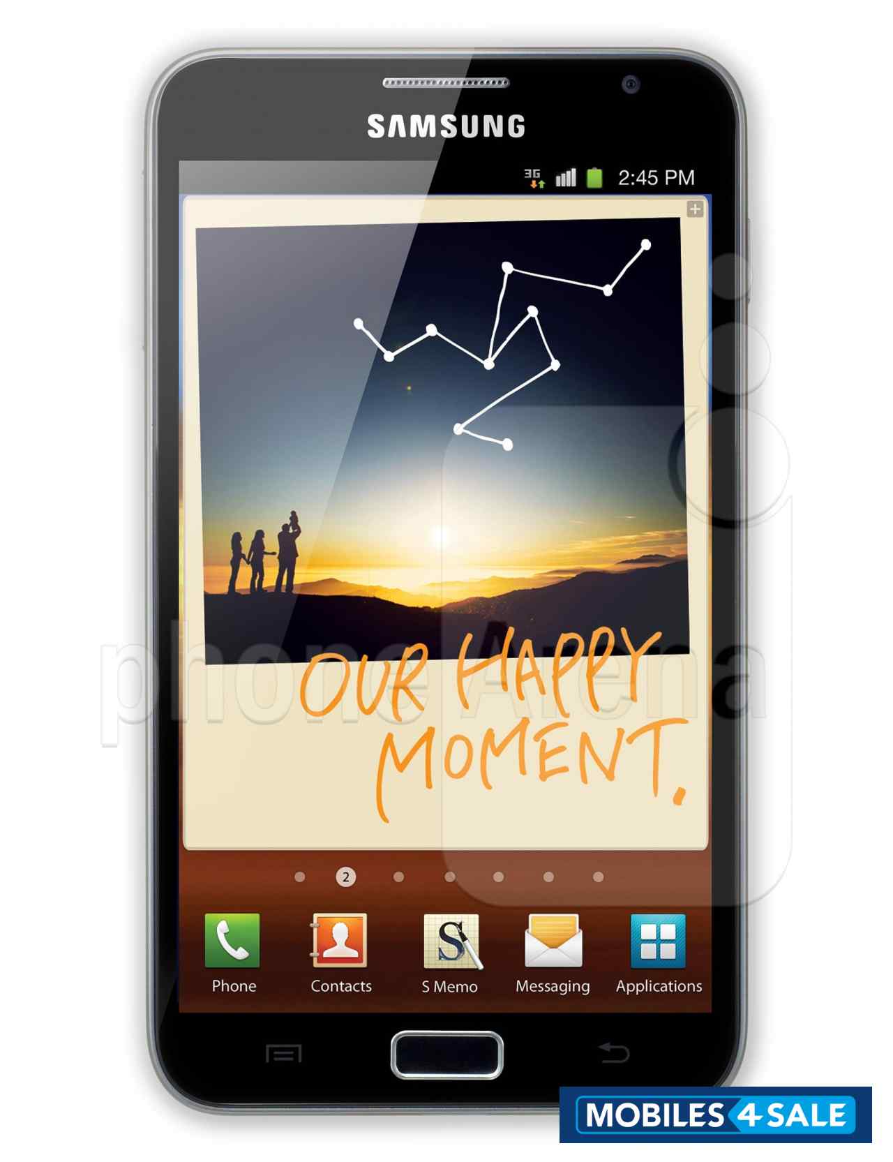 Black Samsung Galaxy Note