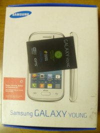 Deep Blue Samsung Galaxy Young Duos GT-S6312