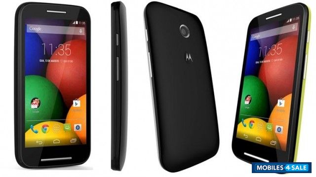 Black Motorola MOTO E
