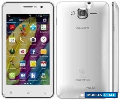 White Maxx Genx Droid 7 AX352