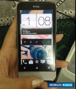 Black Silver HTC One V