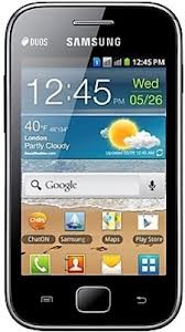 Black Samsung Galaxy Ace Duos