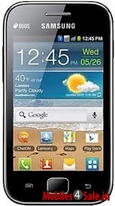 Black Samsung Galaxy Ace Duos