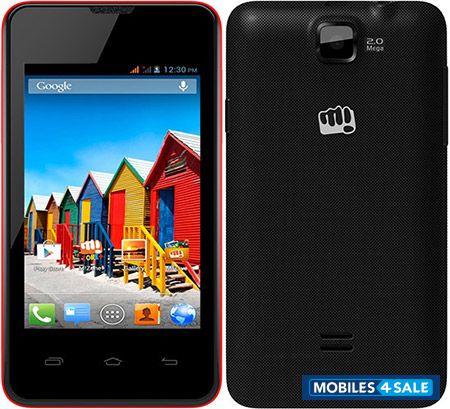 Black Micromax A58 Bolt