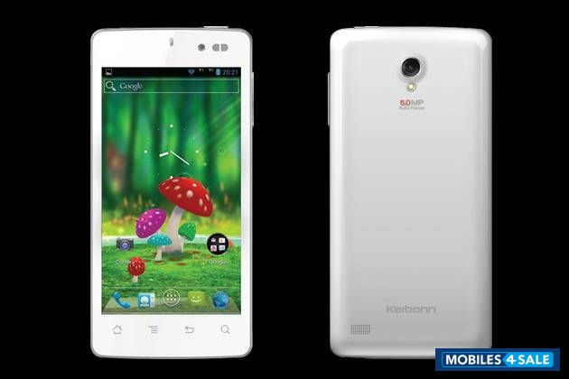 White Karbonn S1 Titanium