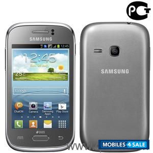 Metallic Silverr Samsung Galaxy Young Duos GT-S6312