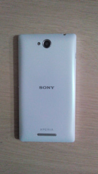 White Sony Xperia C