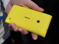 Yellow Nokia Lumia 520