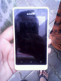White Sony Xperia go