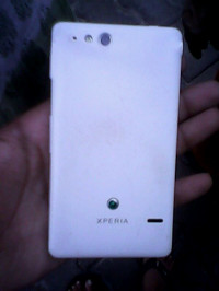 White Sony Xperia go