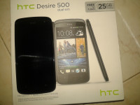 Black HTC Desire 500